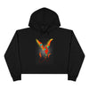 "Shifting Phoenix" Crop Hoodie