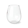 "Sketchy Heart" Stemless Wine Glass, 11.75oz