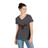 "Heart of Shadows" V-Neck T-Shirt