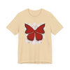 "Crimson Butterfly" Short Sleeve Tee