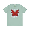 "Crimson Butterfly" Short Sleeve Tee
