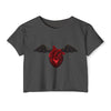 "Heart of Shadows" Crop Top