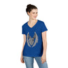 "Ascendant Heart" V-Neck T-Shirt