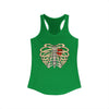 "Caged Heart" Racerback Tank