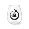 "Undying Devotion" Stemless Wine Glass, 11.75oz