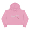"Sakura Whisper" Crop Hoodie