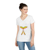 "Fairy Dust Butterfly" V-Neck T-Shirt