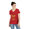 "Fairy Dust Butterfly" V-Neck T-Shirt