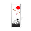 "Dancing Crane" Kiss-Cut Stickers