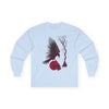 "Crimson Raven" Long Sleeve Tee