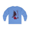 "Crimson Raven" Long Sleeve Tee