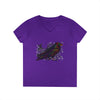 "Spectrum Raven" V-Neck T-Shirt