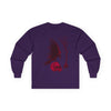 "Crimson Raven" Long Sleeve Tee
