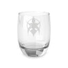 "Orchid of the Shadows" Whiskey Glass