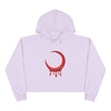 "Blood Moon" Crop Hoodie