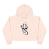 "Celestial Demon" Crop Hoodie