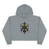 "Orchid of the Shadows" Crop Hoodie