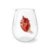 "Grip of Death" Stemless Wine Glass, 11.75oz