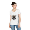 "Orchid of the Shadows" V-Neck T-Shirt