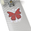 "Crimson Butterfly" Kiss-Cut Stickers
