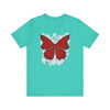 "Crimson Butterfly" Short Sleeve Tee