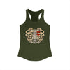 "Caged Heart" Racerback Tank