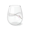 "Sakura Whisper" Stemless Wine Glass, 11.75oz