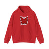 "Crimson Butterfly" Unisex Hoodie