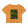 "Mushroom Forest" Crop Top