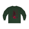 "Crimson Raven" Long Sleeve Tee