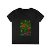 "Mushroom Forest"V-Neck T-Shirt