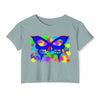 "Vibrant Butterfly" Crop Top for