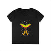 "Fairy Dust Butterfly" V-Neck T-Shirt