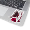 "Crimson Raven" Kiss-Cut Stickers