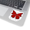 "Crimson Butterfly" Kiss-Cut Stickers