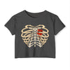 "Caged Heart" Crop Top