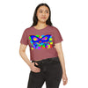 "Vibrant Butterfly" Crop Top for