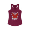 "Crimson Butterfly" Racerback Tank