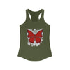 "Crimson Butterfly" Racerback Tank