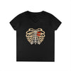 "Caged Heart" V-Neck T-Shirt