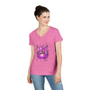 "Sublime Lotus" V-Neck T-Shirt