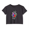 "Sketchy Heart" Crop Top
