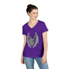 "Ascendant Heart" V-Neck T-Shirt