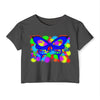 "Vibrant Butterfly" Crop Top for