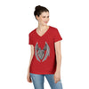 "Ascendant Heart" V-Neck T-Shirt