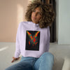 "Shifting Phoenix" Crop Hoodie