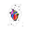 "Sketchy Heart" Kiss-Cut Stickers