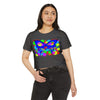 "Vibrant Butterfly" Crop Top for