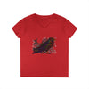 "Spectrum Raven" V-Neck T-Shirt