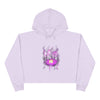 "Sublime Lotus" Crop Hoodie